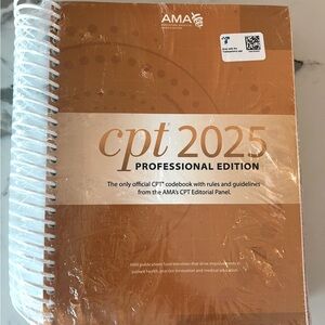 AMA CPT “2025” Professional Edition Medical Coding Book